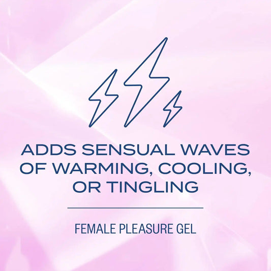 K-Y Intense Female Pleasure Gel, Arousal Stimulant for Women, .34 FL OZ