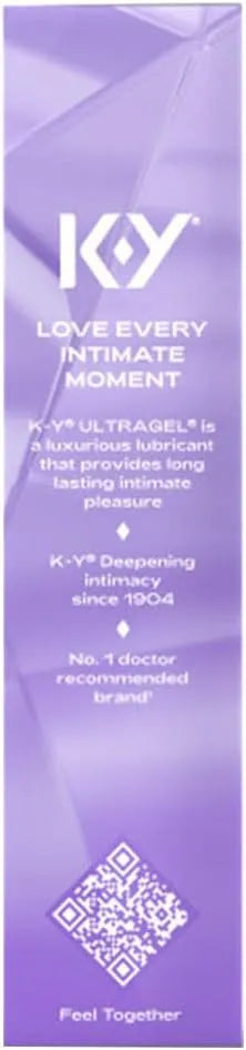 K-Y Ultragel Premium Water-Based Body Friendly Formula - 4.5 fl oz (2 Pack)