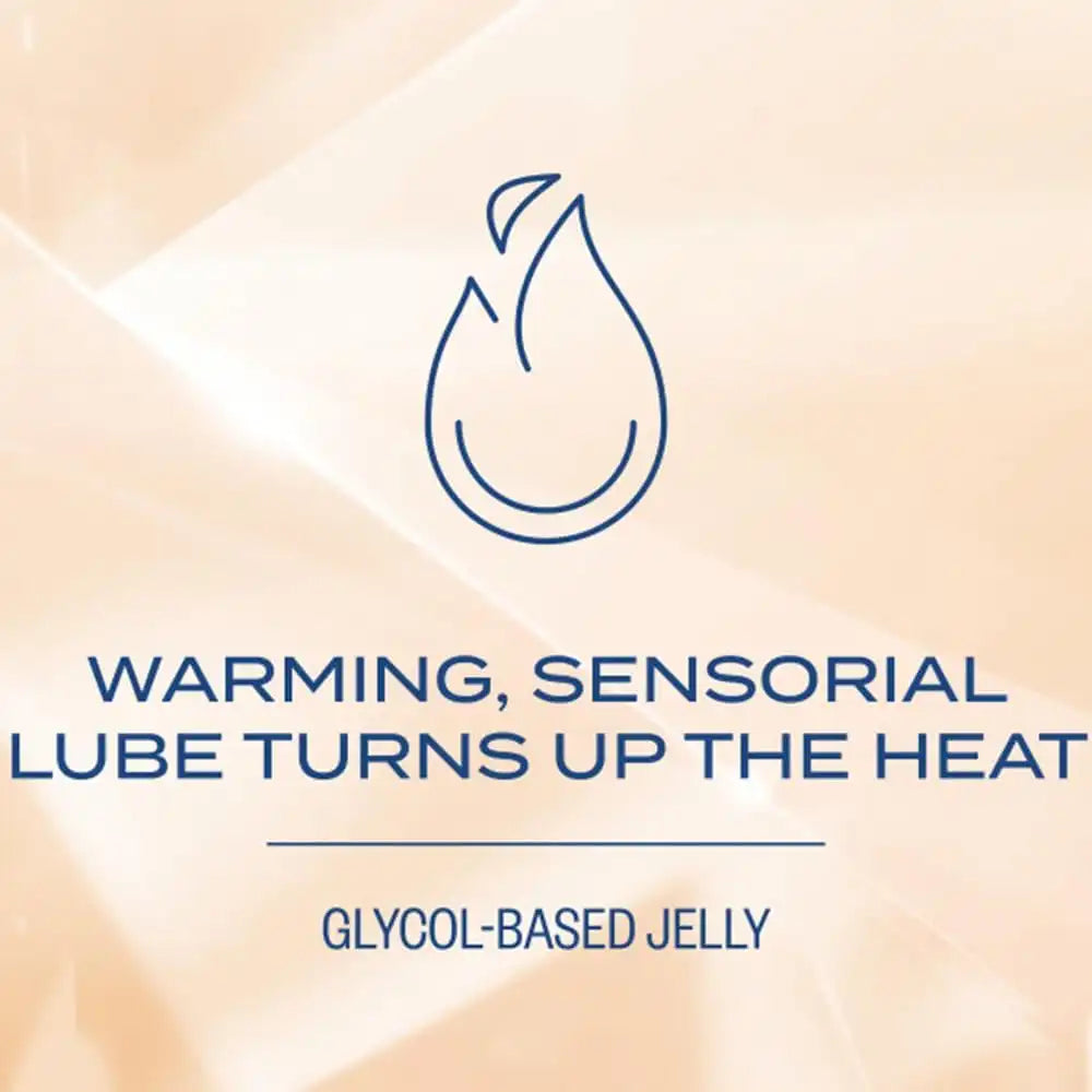K-Y Warming Jelly Glycerin Based Formula 5 Fl Oz. Sensorial Personal Lubricant for Men, Women and Couples & Safe to Use with Latex Condoms (3-Pack)