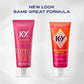 K-Y Warming Jelly Glycerin Based Formula 2.5 Fl Oz. Sensorial Personal Lubricant for Men, Women and Couples & Safe to Use with Latex Condoms (3 Pack)