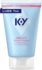 K-Y Jelly Personal Lubricant, Water Based Lube for Sex, 7 FL OZ