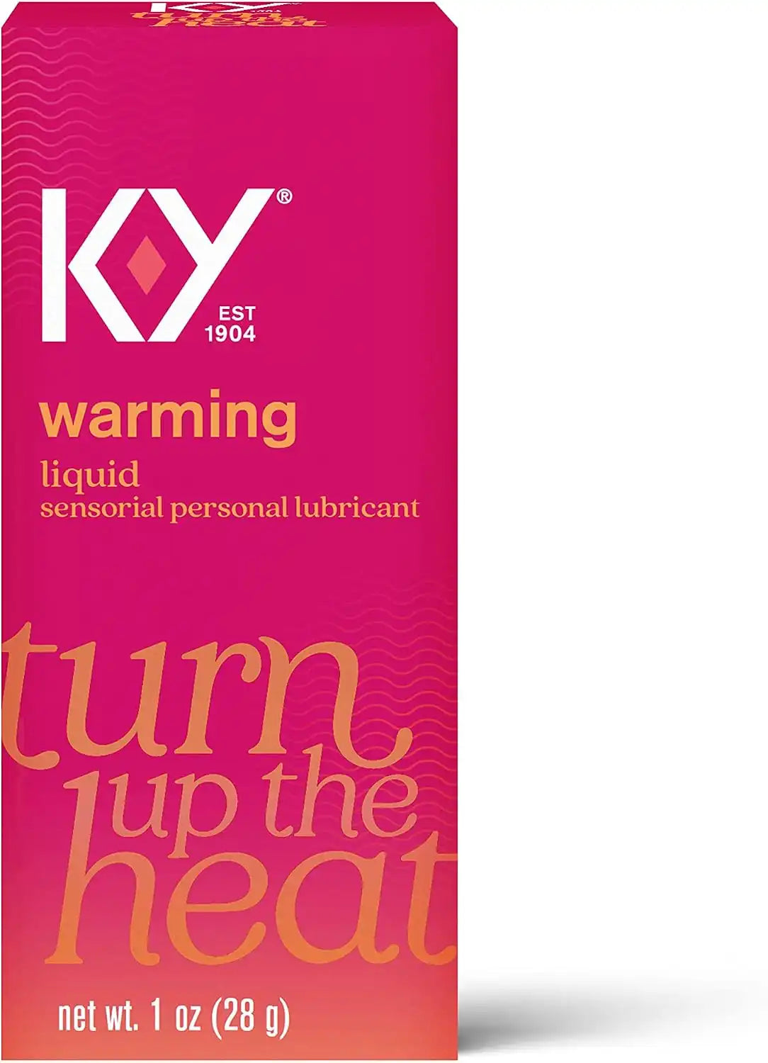 K-Y Warming Liquid Lube, Sensorial Personal Lubricant, Glycerin Based Formula, Safe to Use with Latex Condoms, for Men, Women and Couples, 1 FL OZ