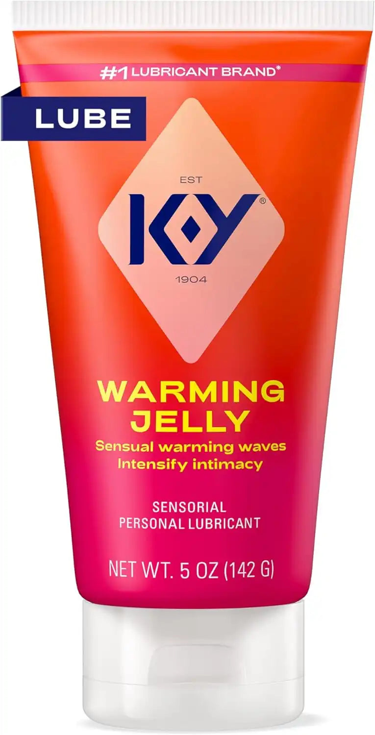 K-Y Warming Jelly Personal Lubricant, Sensorial Lube for Sex, 5 FL OZ