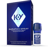 K-Y Duration Delay Spray, Numbing Lidocaine Climax Spray for Men, .16 FL OZ