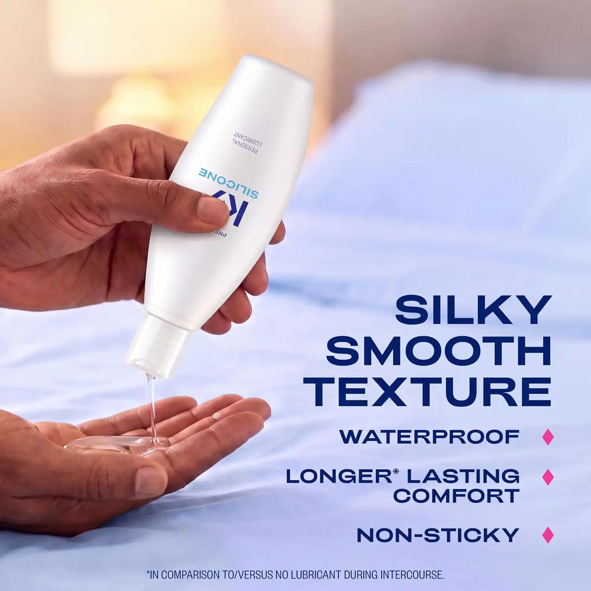 K-Y Silicone Lube for Sex, Premium Personal Lubricant, 4.5 FL OZ