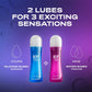 K-Y Yours & Mine Couples Lubricant, Sensorial Personal Lube, 2 x 1.69 FL OZ